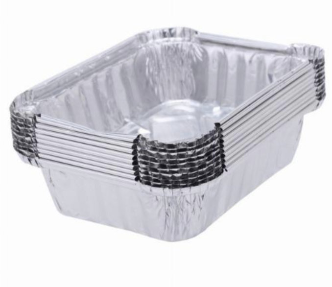 Aluminium Takeaway Box 5pcs