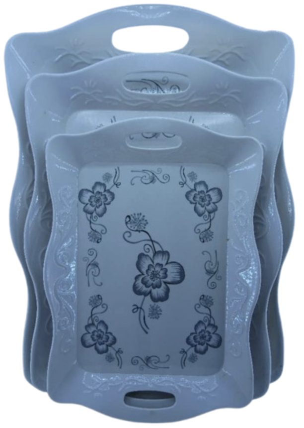 Semi plastic tray 1pc