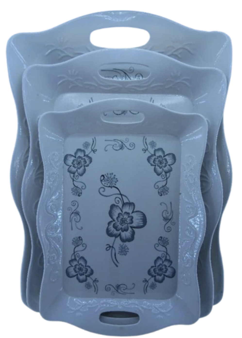 Semi plastic tray 1pc