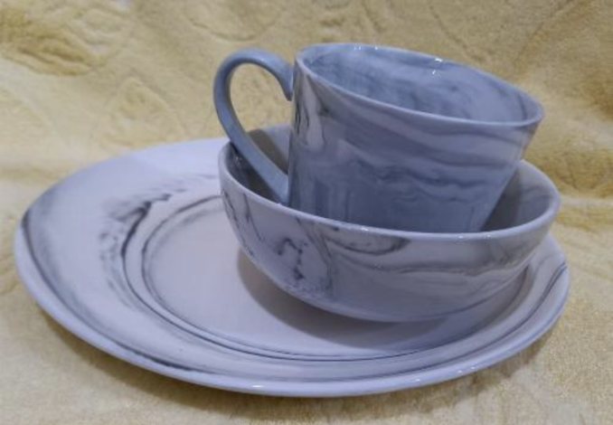Ceramic Cup,Bowl and Plate