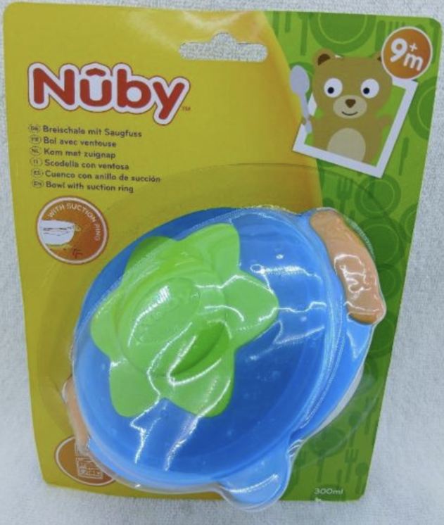 Nûby Bowl with Suction Ring 9m+ 30Oml