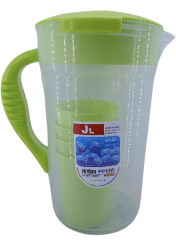 Plastic Jug with 4cups