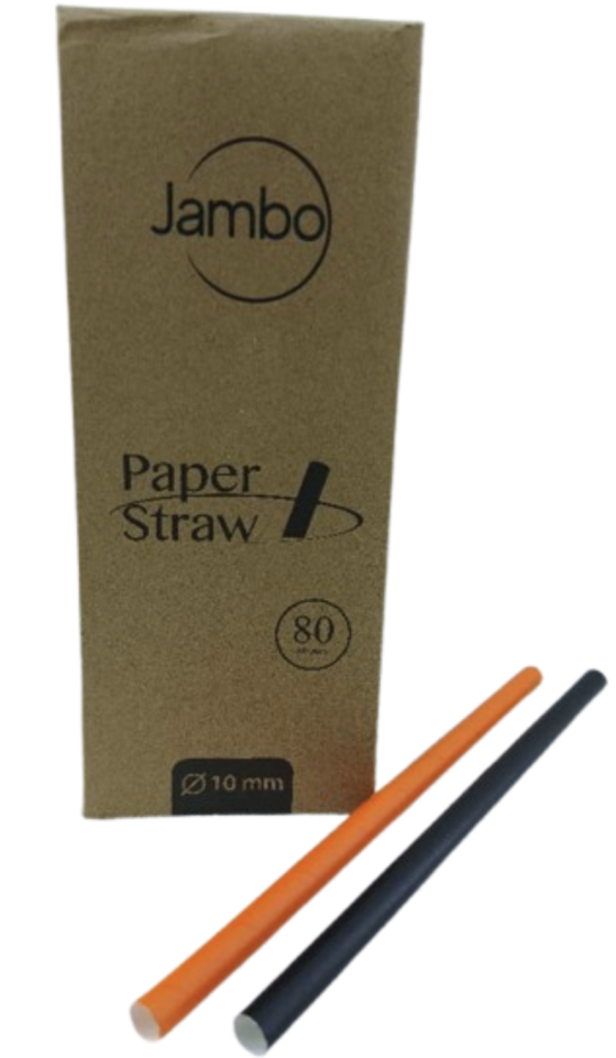 Jambo PaperStraw1Omm*220mm 80straws