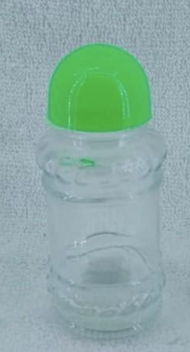 Glass Salt Celler Green