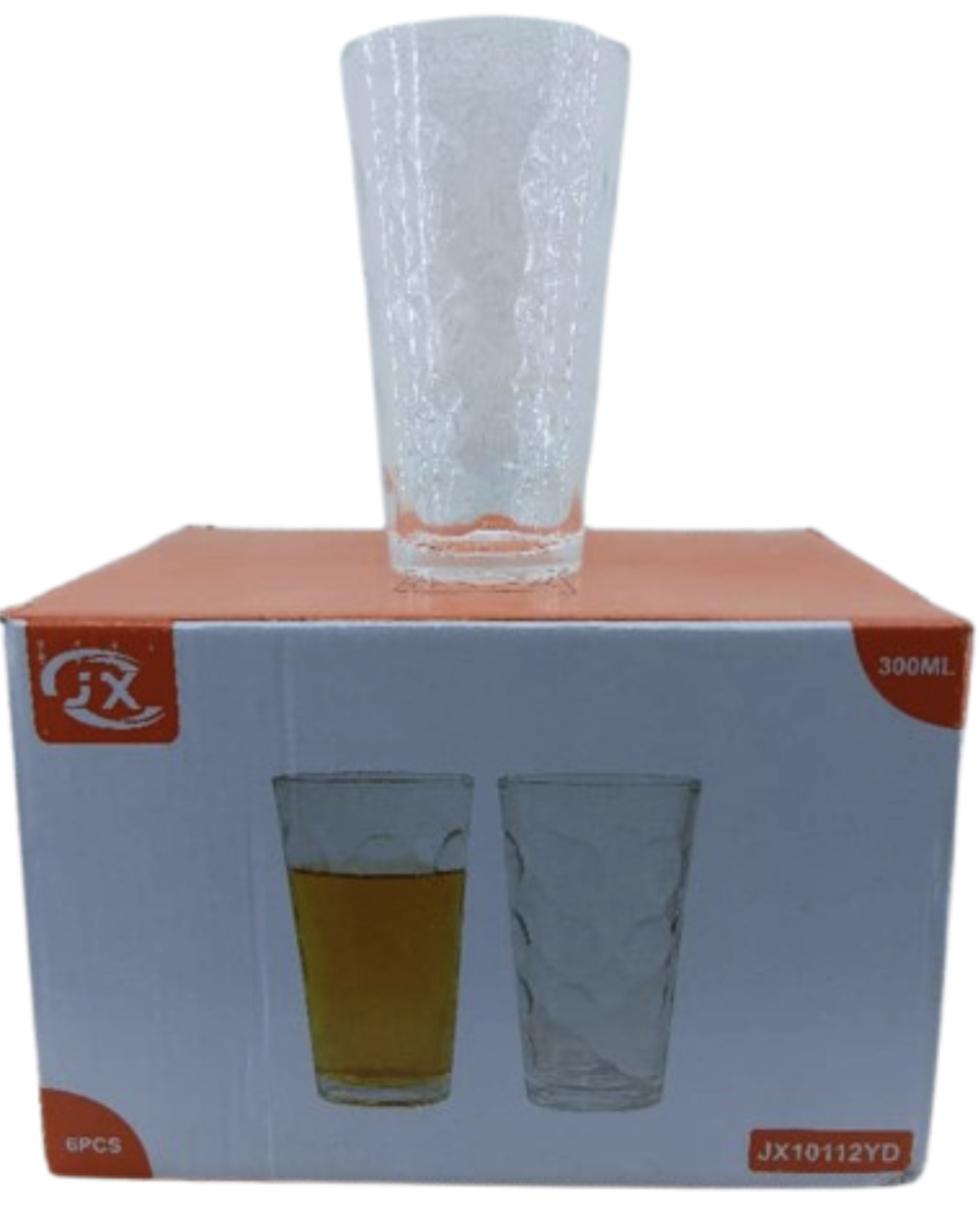 JX Juice glass 300ml 6pcs