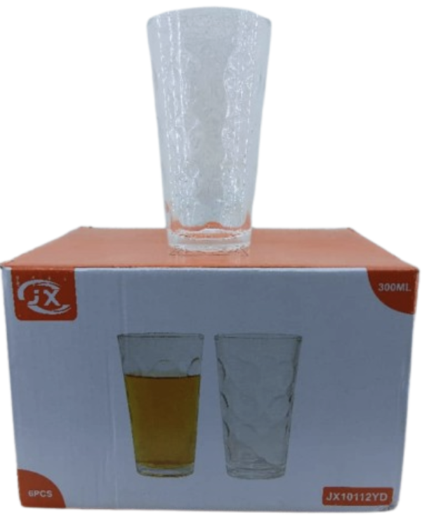 JX Juice glass 300ml 6pcs