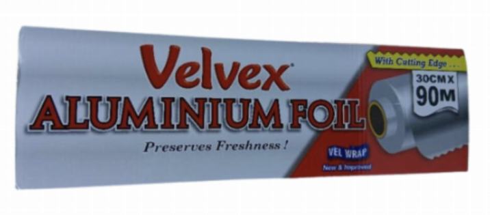 Velvex Aluminium Foil 90M