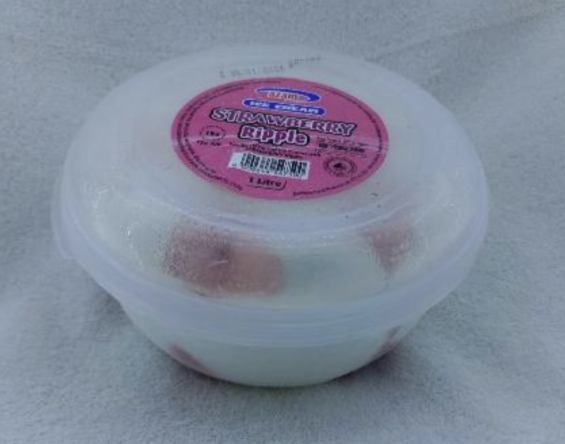 Azam Strawberry Ripple 1L