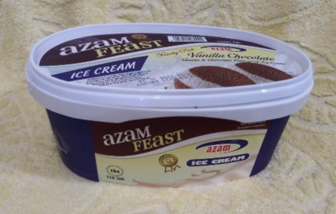 Azam Vanilla ice cream 2kg