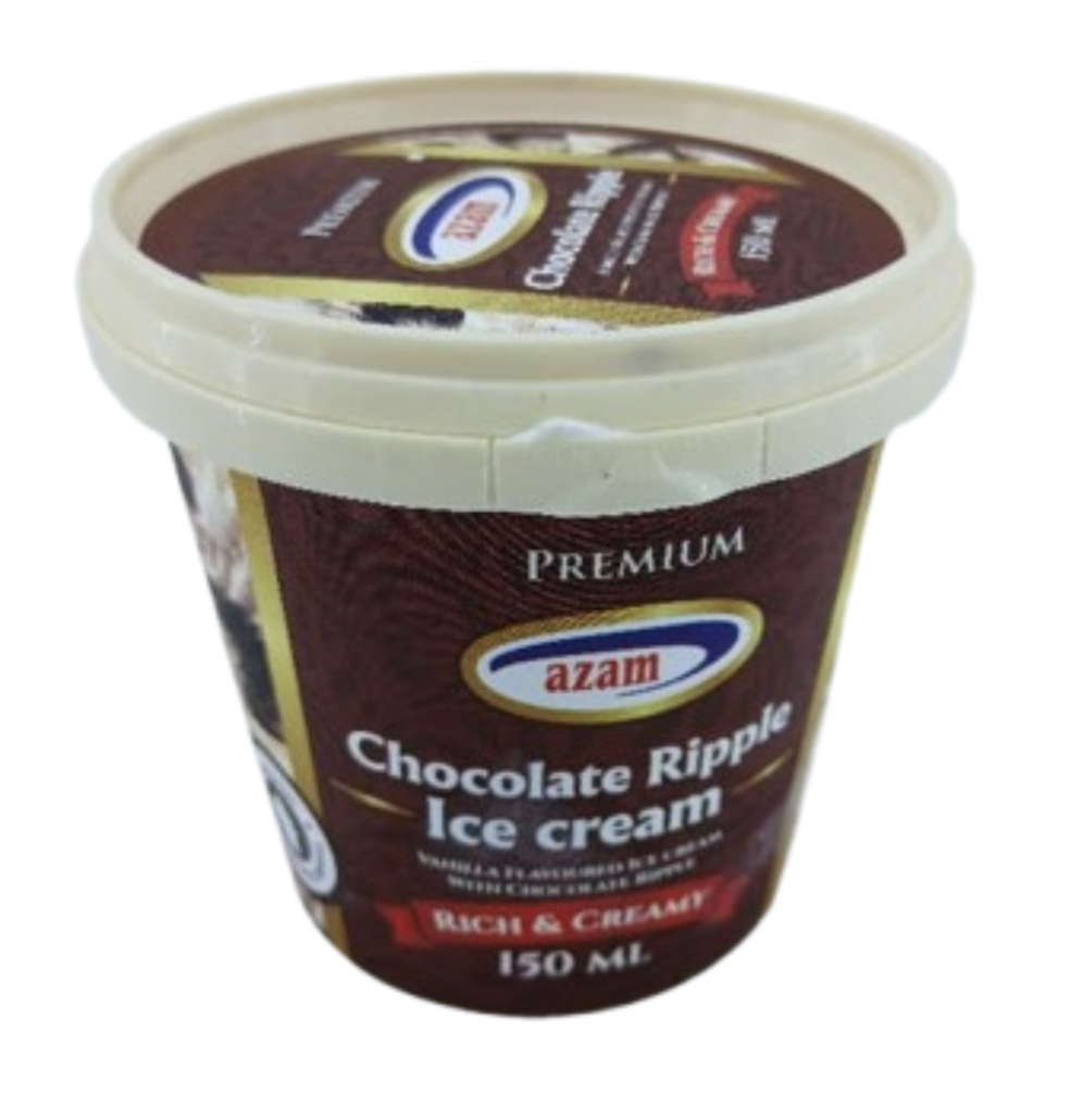 Azam Chocolate Ripple lce Cream 150ml