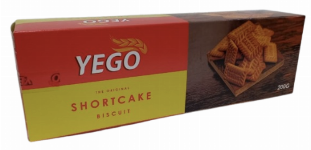 YEGO The Original Shortcake Biscuits 200gr