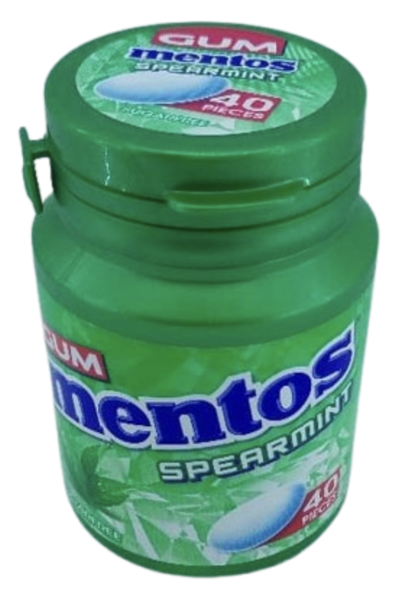 Mentos Spearmint sugarfree gum 40pcs