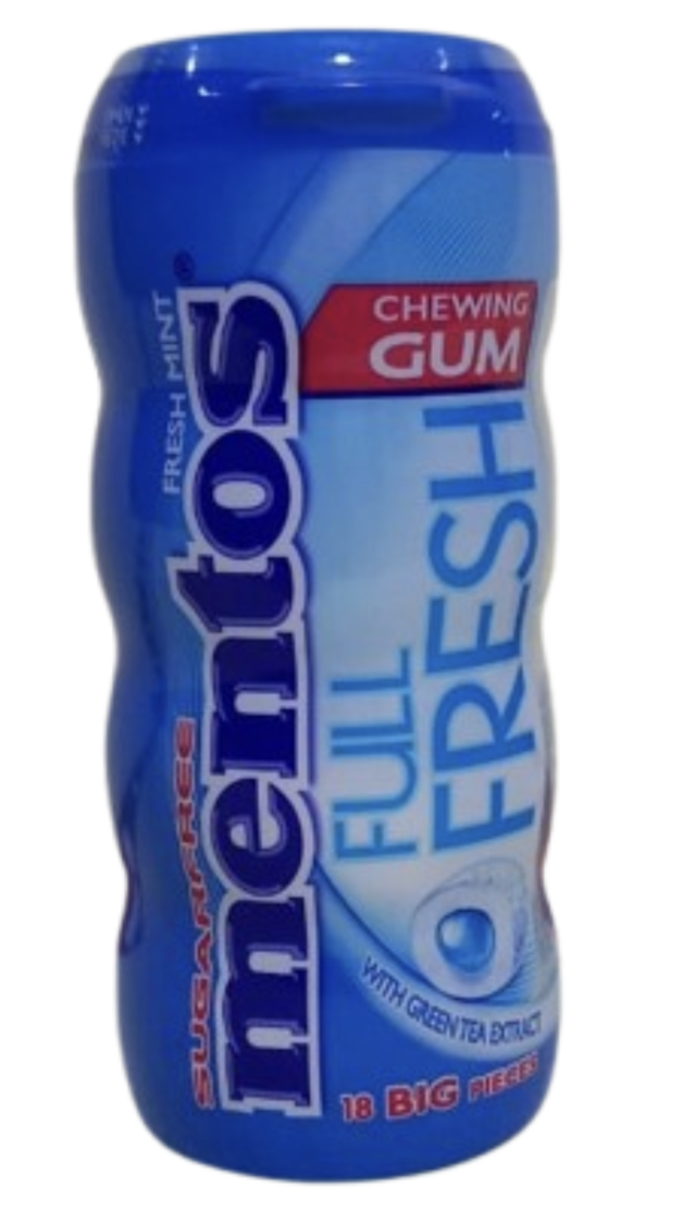 Mentos Full Fresh Fresh Mint Chewing Gum 18pcs 31.5gr
