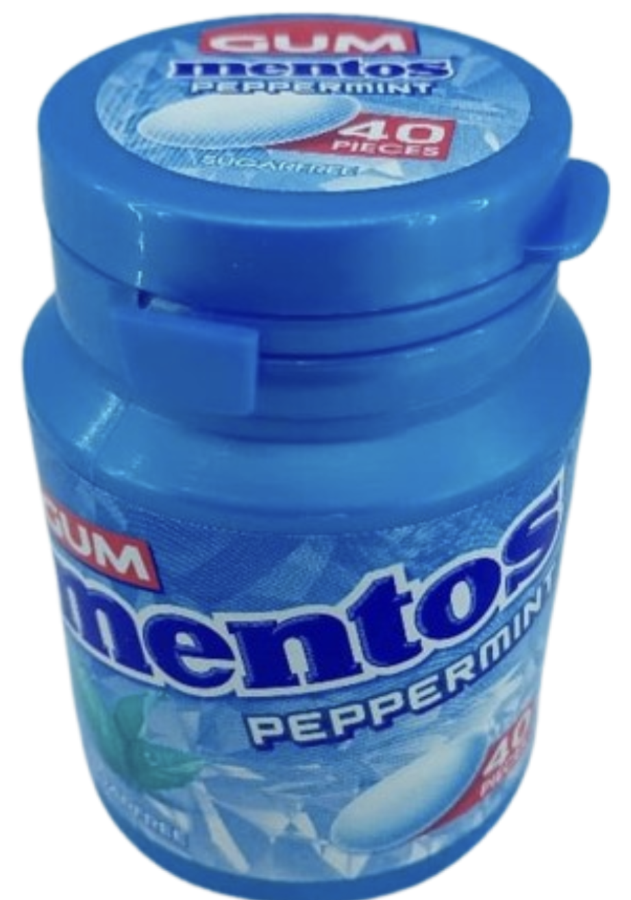 Mentos Peppermint sugarfree gum 40pcs