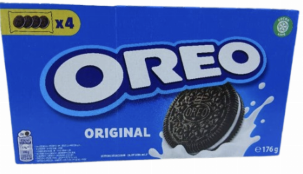 Oreo Original Biscuits 176g 4pcs