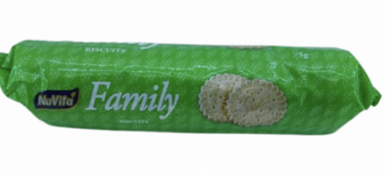 NuVita Family Biscuits 75gr