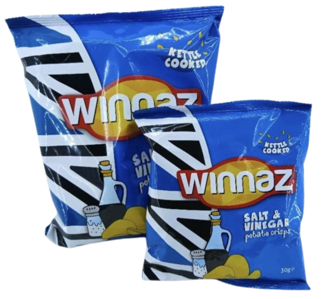 Winnaz salt & vinegar potato crisps