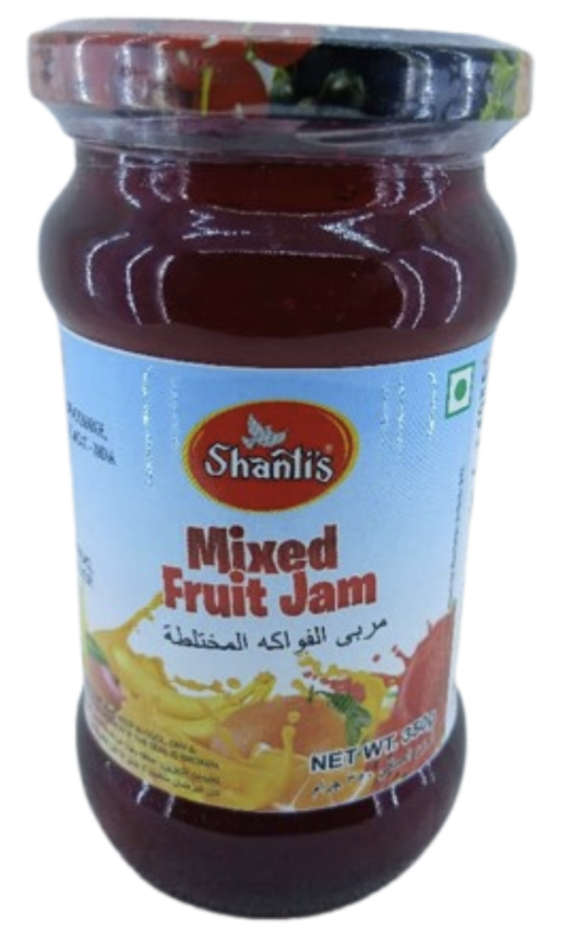 Shanti's Mixed Fruit Jam 350gr