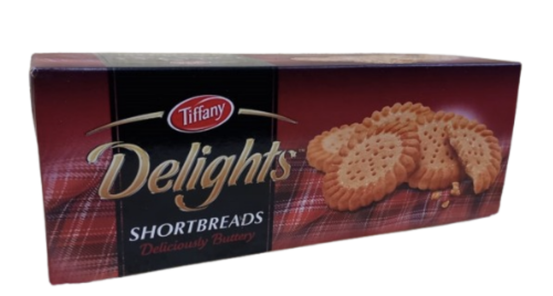 Tiffany Delights Shortbreads Deliciously Buttery 200gr