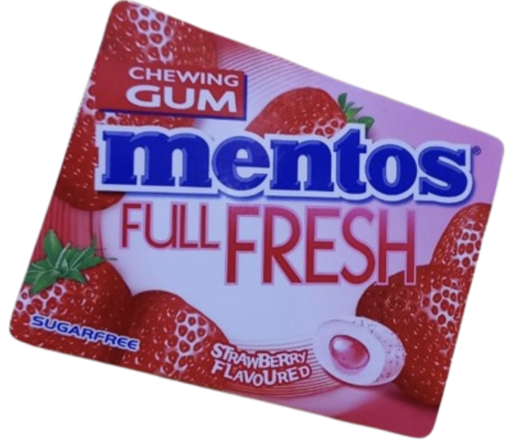 Mentos FullFresh Strawberry sugarfree 8pcs*14g