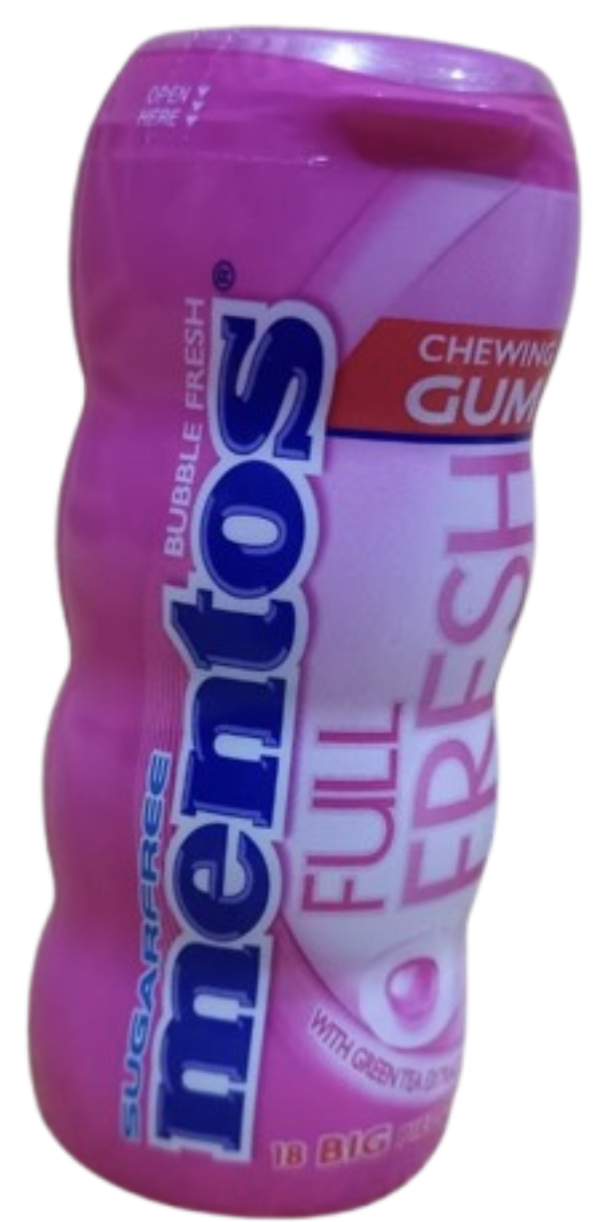 Mentos Full Fresh Bubble Fresh Chewing Gum 18pcs 31.5gr
