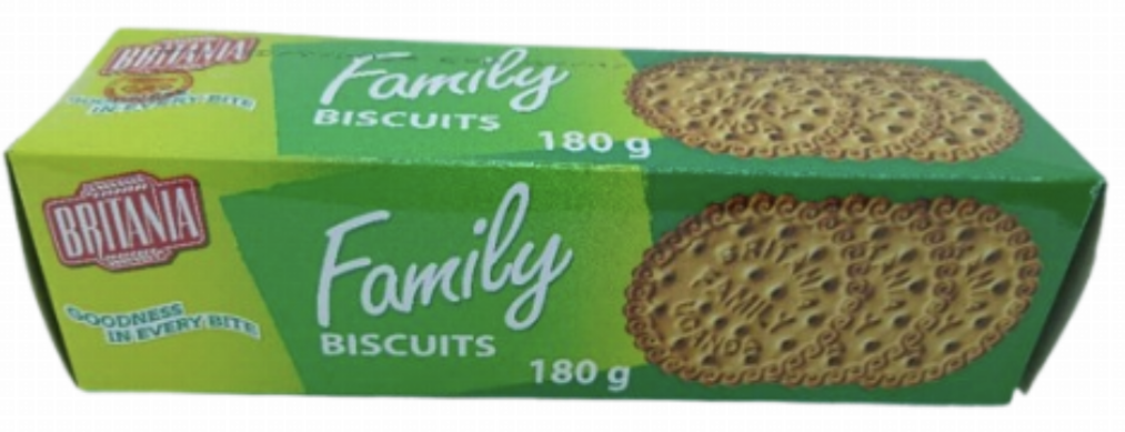 BRITANIA Family Biscuits 180gr