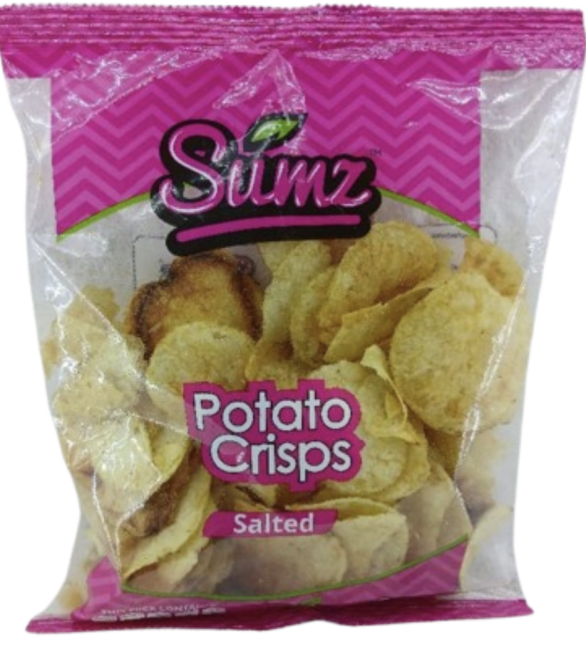 Sumz potato crisps Salted 80gr