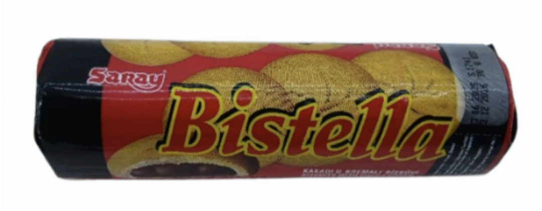Saray Bistella Biscuits with Cocoa Cream 90 gr