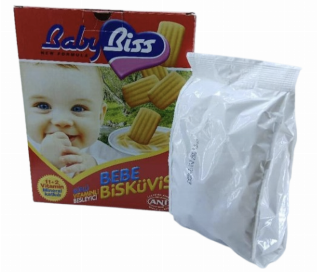 Ani Baby Biscuit with milk and Vitamins 11+2 Vitamins with minerals 200gr*4=800gr