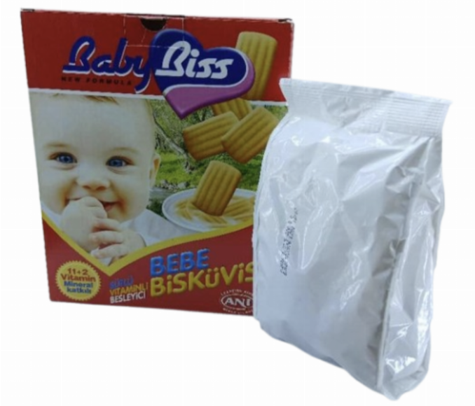 Ani Baby Biscuit with milk and Vitamins 11+2 Vitamins with minerals 200gr*4=800gr