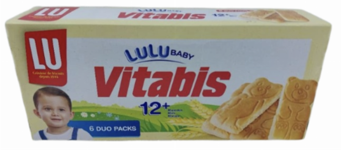 LULU Baby Vitabis 12+ 6DUO PACKS 175gr
