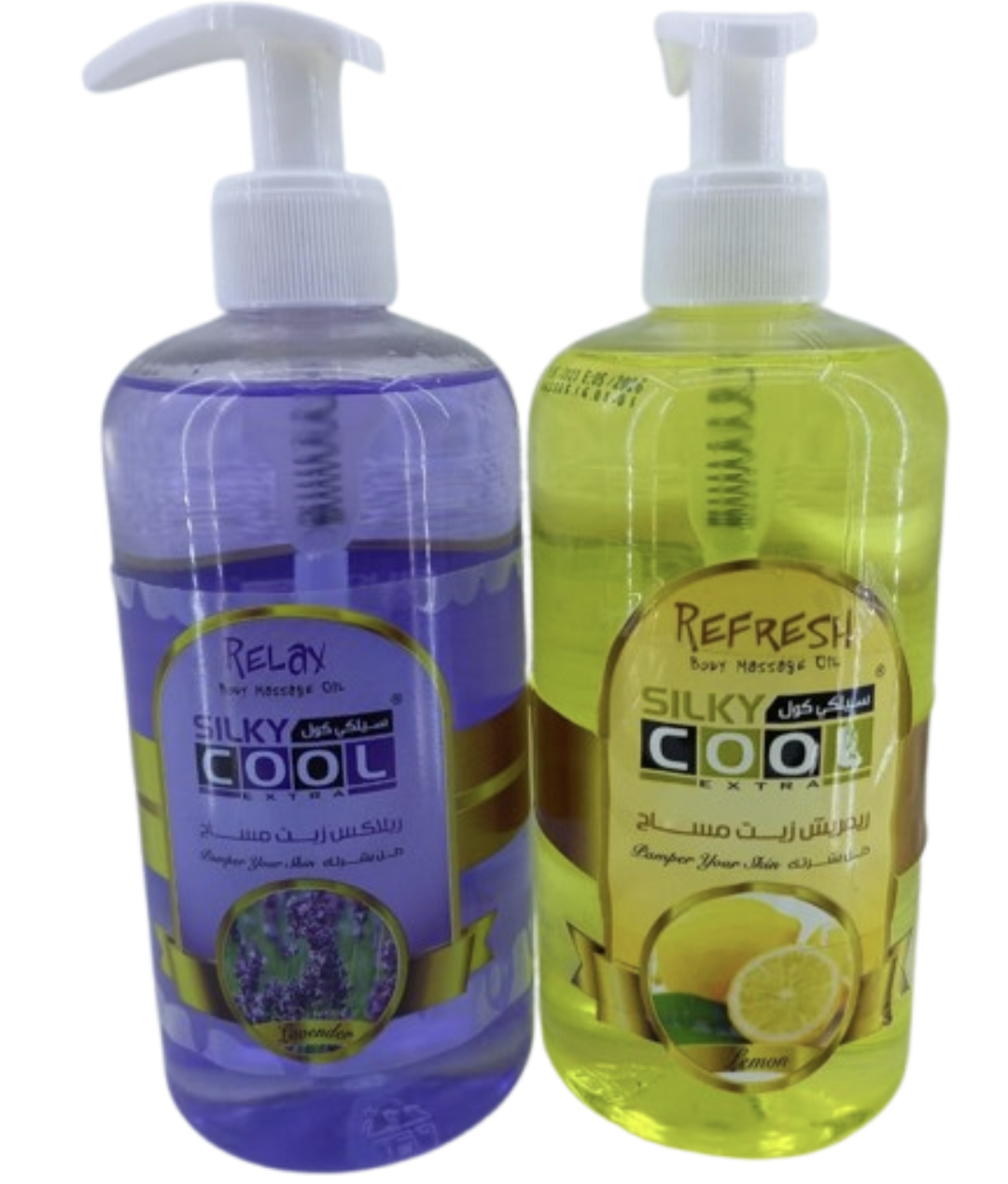 RELAX Silky Cool Relax Body Massage Lavender 500ml