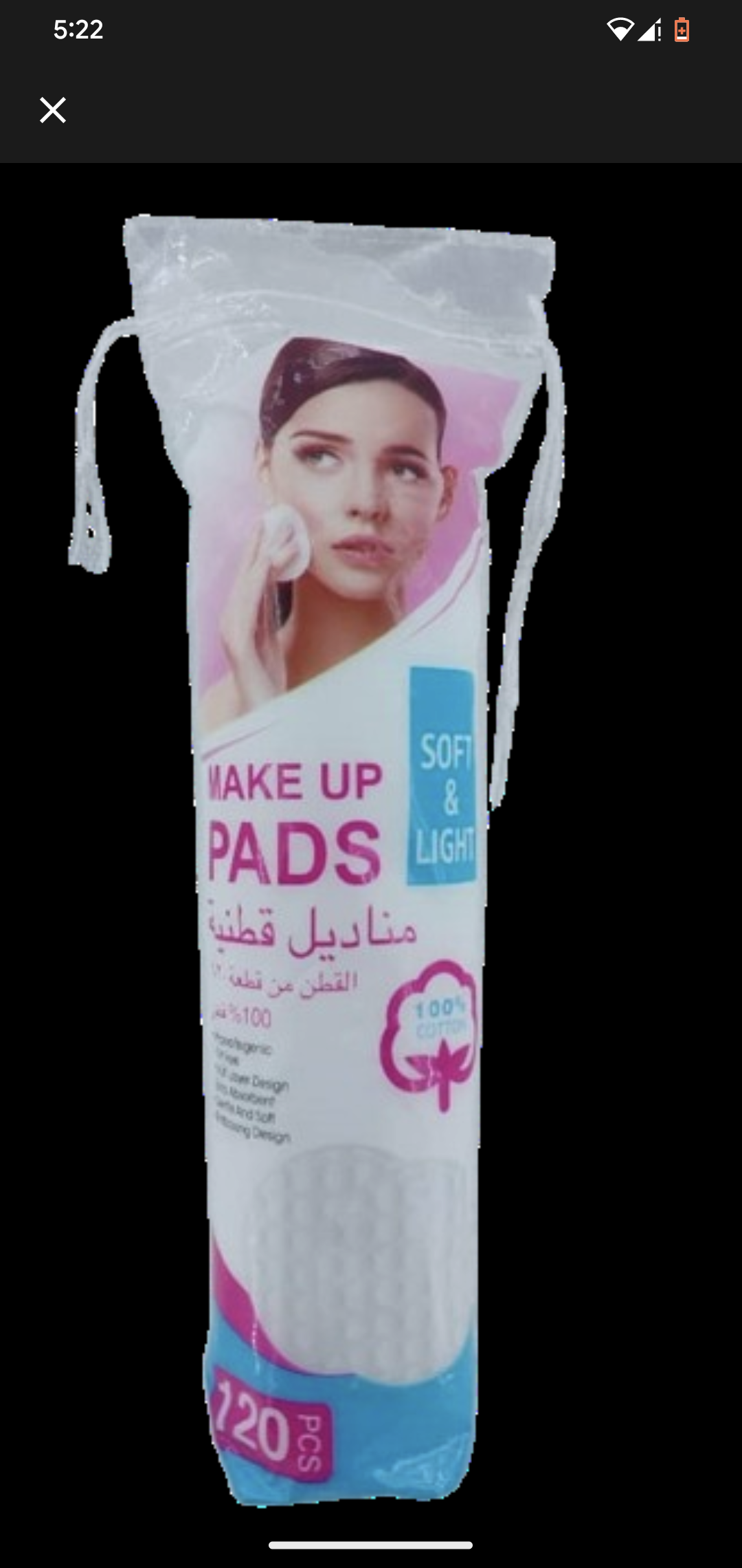 Make up Pads Soft & Light 120pcs