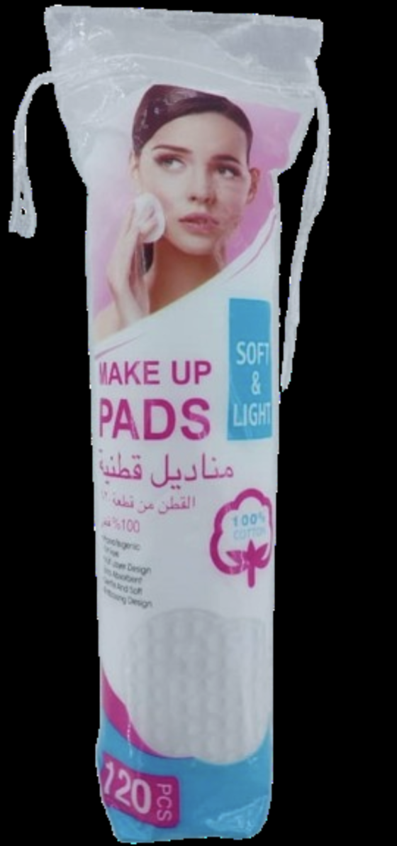Make up Pads Soft & Light 120pcs