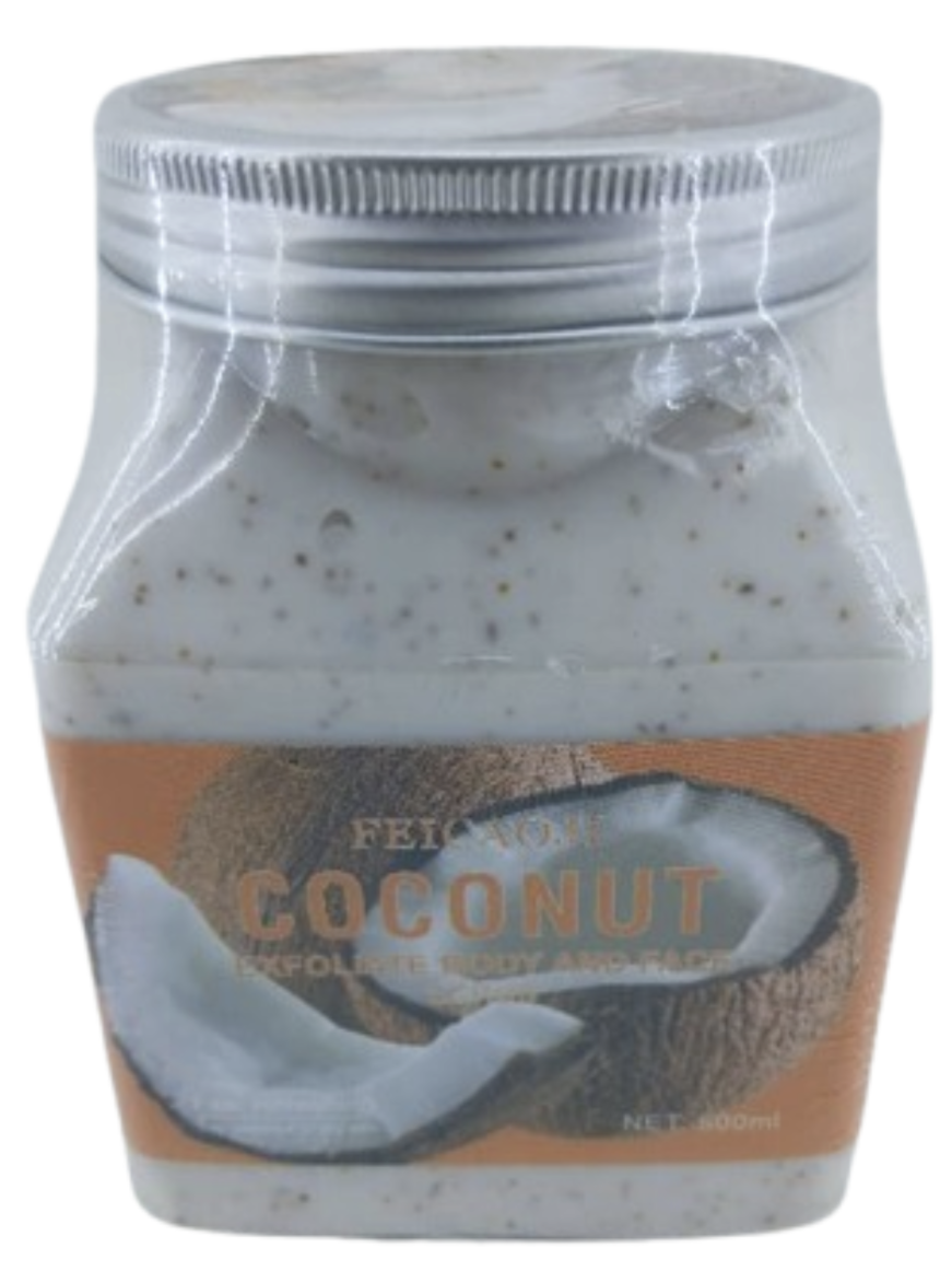FEICAOJI Coconut Exfoliate Body and Face Scrub 50Oml