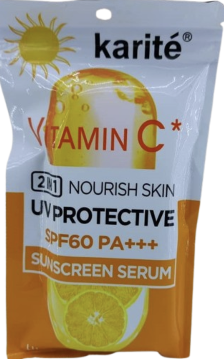 Karite Vitamin C 2IN1 Nourishing Skin Sunscreen Serum 60ml