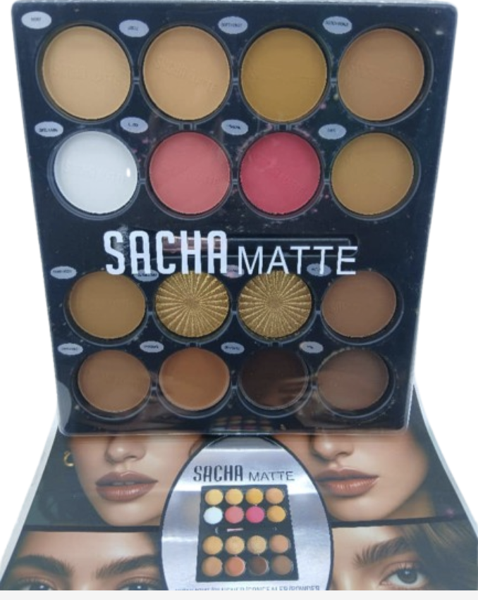 Sacha Matte Highlight/Brusher/Concealer/ Power Cosmetics Brush