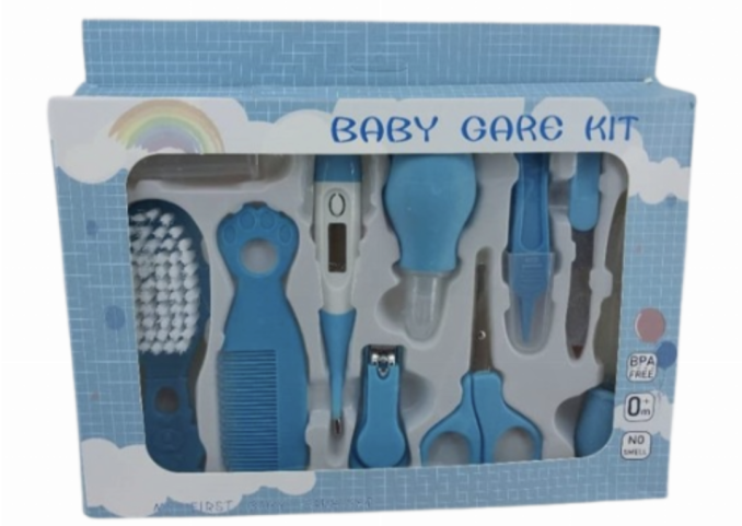 Blue Baby Care Kits 9pcs