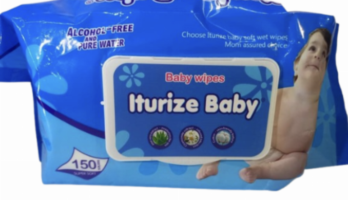 Iturize baby wipes 150pcs