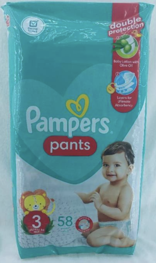 Pampers Pants Midi 3(6-11) 58pants