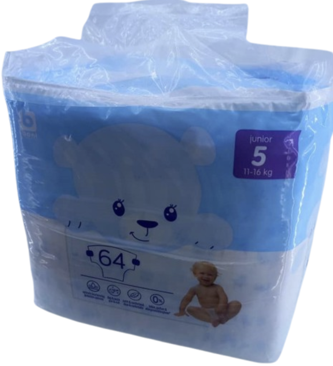 boni selection junior 5(11-16) kg 64pcs