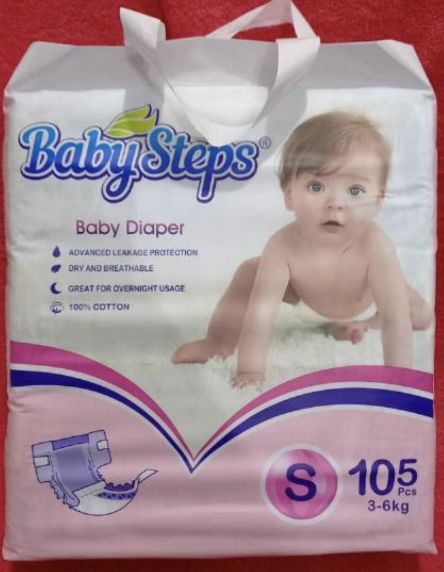 BabyStep(S)3-6Kg 105Pcs
