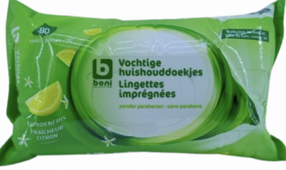Boni selection Lingettes imprégnées 80pcs