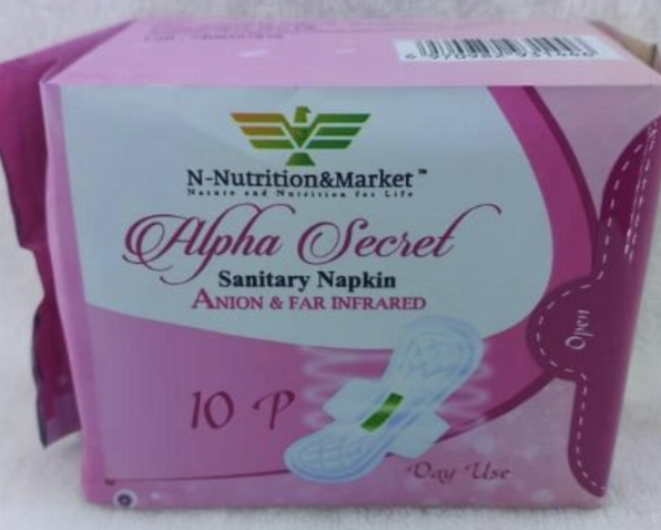Alpha Secret Sanitary Napkin Day Use 10pcs