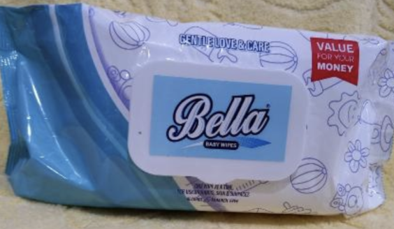 Bella Baby Wipes 80pcs