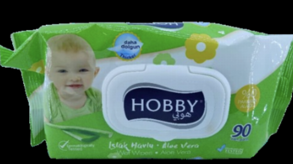 Hobby Wet Wipes Aloe vera 90pcs