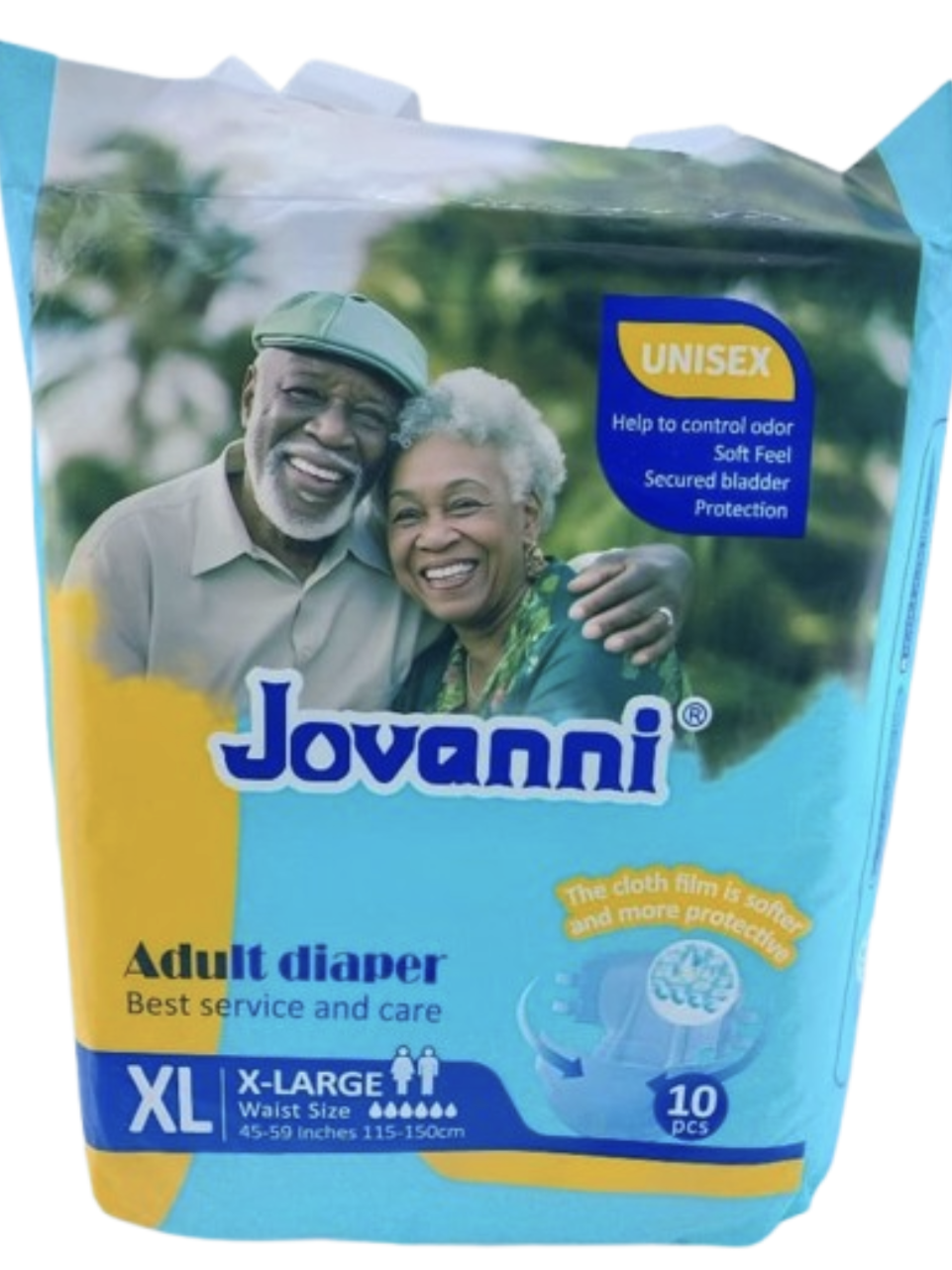 Jovanni Adult Diaper XLarge 10pcs