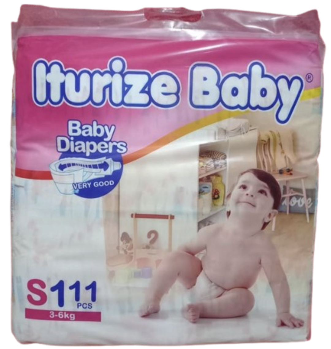 Iturize baby Diaper(2)3-6kg 111pcs
