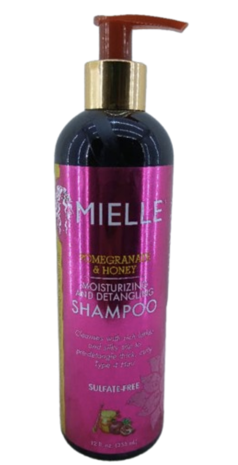 MIELLE Pomegranate & Honey Moisturizing and Detangling SHAMPOO 355 ml