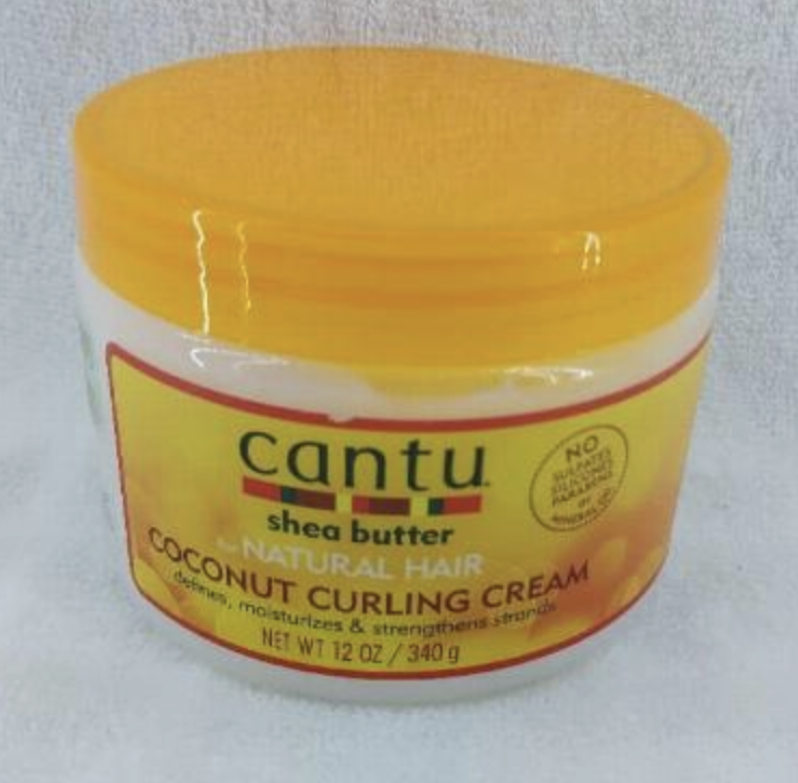 Cantu shea butter NATURAL HAIR COCONUT CURLING CREAM 340gr